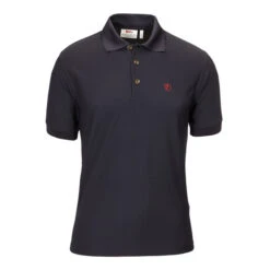 FJÄLLRÄVEN Fjällräven CROWLEY PIQUE SHIRT M Herren Polo-Shirt BLUEBLACK