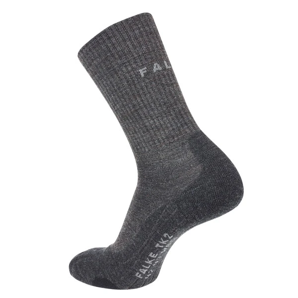 Falke TK2 EXPLORE WOOL Herren Wandersocken SMOG 4 Falke TK2 EXPLORE WOOL Herren Wandersocken SMOG – Bild 2