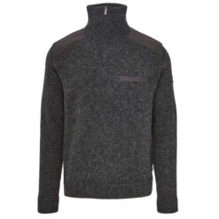 FJÄLLRÄVEN Fjällräven KOSTER SWEATER M Herren Wollpullover DARK GREY