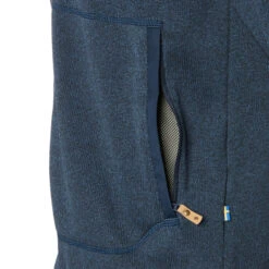 FJÄLLRÄVEN Fjällräven ÖVIK FLEECE HOODIE M Herren Fleecejacke NAVY -Mein Camping Geschaft 261935010 c oevik fleece hoodie fjaellraeven 1