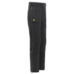 FJÄLLRÄVEN Fjällräven KEB ECO-SHELL TROUSERS W Damen Hardshellhose BLACK -Mein Camping Geschaft 261980006 b keb ecoshell trouser fjaellraeven 1