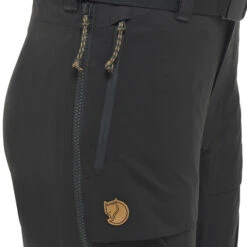 FJÄLLRÄVEN Fjällräven KEB ECO-SHELL TROUSERS W Damen Hardshellhose BLACK -Mein Camping Geschaft 261980006 d keb ecoshell trouser fjaellraeven 1