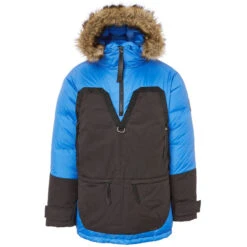 Fjällräven FJÄLLRÄVEN POLAR PARKA M Herren Daunenjacke ICE BLUE