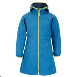 FRILUFTS ALKMAAR HOODED COAT Kinder Softshelljacke DARK BLUE
