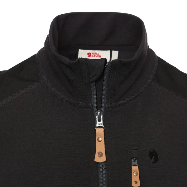 FJÄLLRÄVEN Fjällräven KEB FLEECE VEST M Herren Fleeceweste DARK GREY-BLACK 5 FJÄLLRÄVEN Fjällräven KEB FLEECE VEST M Herren Fleeceweste DARK GREY-BLACK – Bild 3