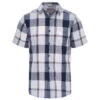 Royal Robbins SAWTOOTH PLAID S/S Herren Outdoor Hemd CLOUD -Mein Camping Geschaft 313206003 a sawtooth plaid ss royal robbins 1