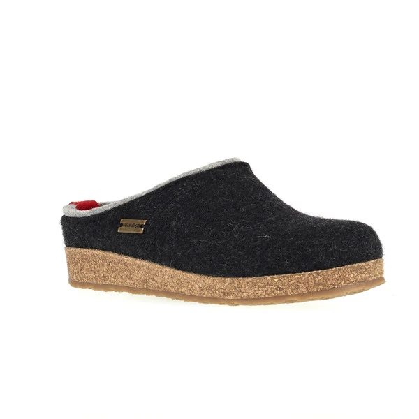 Haflinger GRIZZLY KRIS Unisex Hüttenschuhe GRAPHIT 4 Haflinger GRIZZLY KRIS Unisex Hüttenschuhe GRAPHIT – Bild 2