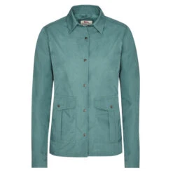 FJÄLLRÄVEN Fjällräven GREENLAND SHIRT JACKET W Damen Übergangsjacke FROST GREEN