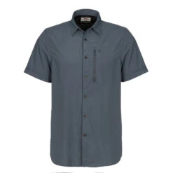 FJÄLLRÄVEN Fjällräven ABISKO HIKE SHIRT SS M Herren Outdoor Hemd DUSK