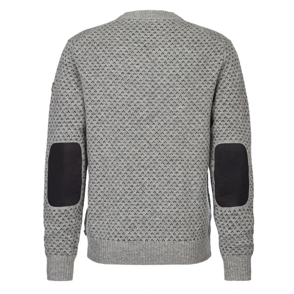 FJÄLLRÄVEN Fjällräven ÖVIK NORDIC SWEATER M Herren Wollpullover GREY 5 FJÄLLRÄVEN Fjällräven ÖVIK NORDIC SWEATER M Herren Wollpullover GREY – Bild 3