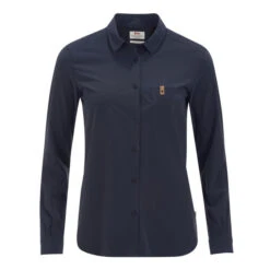 FJÄLLRÄVEN Fjällräven ÖVIK LITE SHIRT LS W Damen Outdoor Bluse NAVY