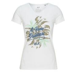 Jack Wolfskin AT HOME T W Damen T-Shirt WHITE RUSH