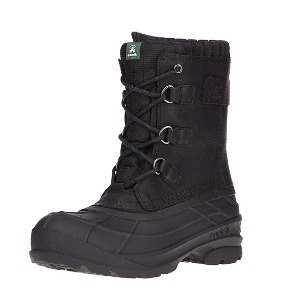 Kamik ALBORGPLUS Herren Winterstiefel BLACK-NOIR 4 Kamik ALBORGPLUS Herren Winterstiefel BLACK-NOIR – Bild 2