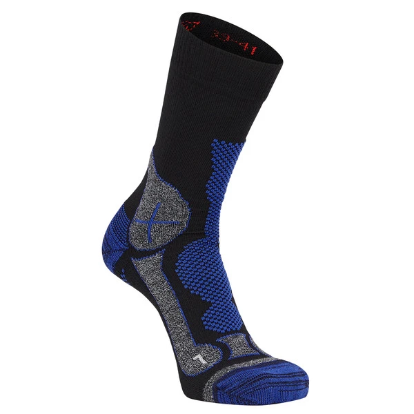 Hanwag HANWAG TREK-MERINO SOCKE Unisex Wandersocken BLACK/ROYAL BLUE 3 Hanwag HANWAG TREK-MERINO SOCKE Unisex Wandersocken BLACK/ROYAL BLUE