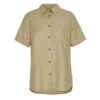 FJÄLLRÄVEN Fjällräven ÖVIK TRAVEL SHIRT SS W Damen Outdoor Bluse SAND STONE