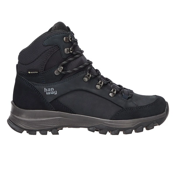 Hanwag BANKS NARROW LADY GTX Damen Wanderstiefel NAVY/ASPHALT 3 Hanwag BANKS NARROW LADY GTX Damen Wanderstiefel NAVY/ASPHALT