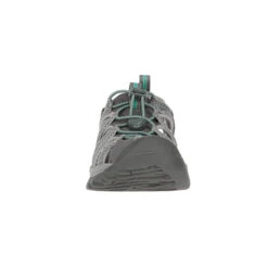Keen WHISPER W Damen Outdoor Sandalen MEDIUM GREY/PEACOCK GREEN -Mein Camping Geschaft 5637833511 g whisper w keen 24