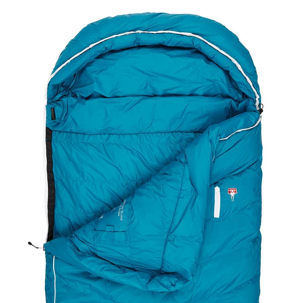 Grüezi Bag BIOPOD DOWNWOOL SUBZERO COMFORT AUTUMN BLUE 4 Grüezi Bag BIOPOD DOWNWOOL SUBZERO COMFORT AUTUMN BLUE – Bild 2