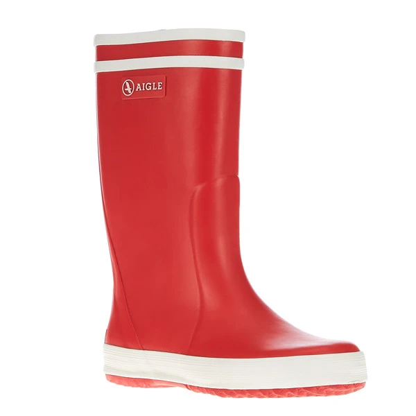 Aigle LOLLY-POP Kinder Gummistiefel ROUGE BLANC 4 Aigle LOLLY-POP Kinder Gummistiefel ROUGE BLANC – Bild 2