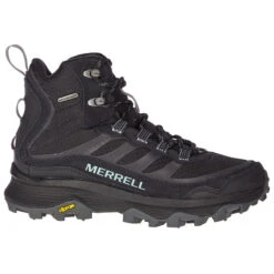 Merrell MOAB SPEED THERMO MID WP Damen Winterstiefel BLACK