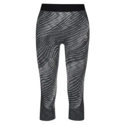 Odlo BL BOTTOM 3/4 BLACKCOMB ECO Damen Funktionsunterwäsche BLACK - SPACE DYE