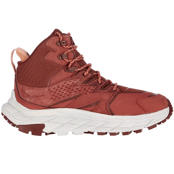 Hoka One One W ANACAPA MID GTX Damen Wanderstiefel HOT SAUCE / CHERRY MAHOGANY 3 Hoka One One W ANACAPA MID GTX Damen Wanderstiefel HOT SAUCE / CHERRY MAHOGANY