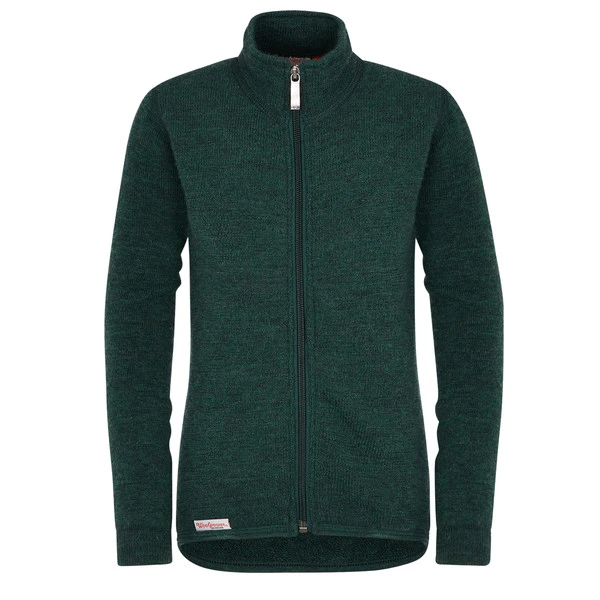 Woolpower FULL ZIP JACKET 400 Kinder Wolljacke FOREST GREEN 3 Woolpower FULL ZIP JACKET 400 Kinder Wolljacke FOREST GREEN