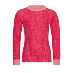 Devold DUO ACTIVE KID SHIRT Kinder Funktionsunterwäsche POPPY