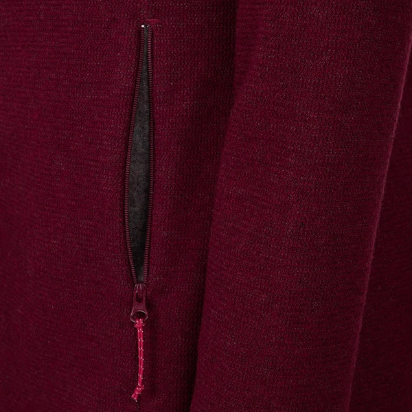 FRILUFTS KALAJOKI KNITTED COAT Damen Fleecejacke BIKING RED 5 FRILUFTS KALAJOKI KNITTED COAT Damen Fleecejacke BIKING RED – Bild 3