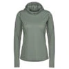 FJÄLLRÄVEN Fjällräven ABISKO SUN-HOODIE W Damen Kapuzenpullover PATINA GREEN