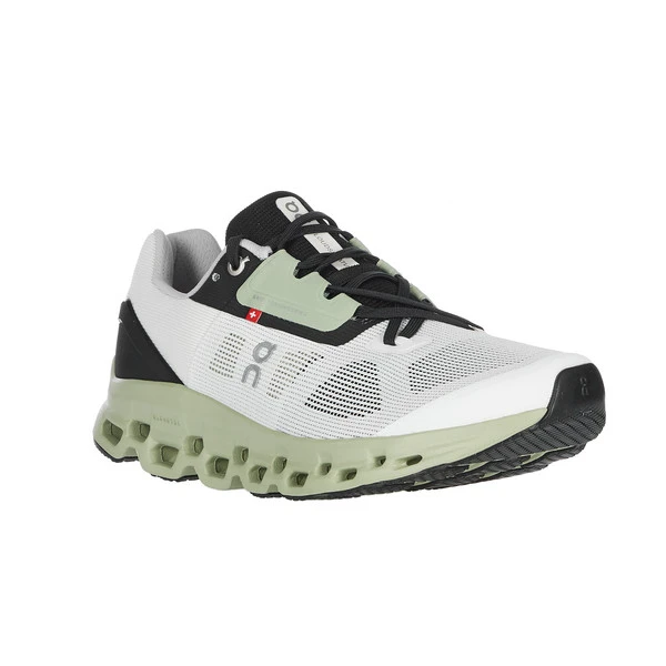 On CLOUDSTRATUS Damen Laufschuhe WHITE/BLACK 4 On CLOUDSTRATUS Damen Laufschuhe WHITE/BLACK – Bild 2