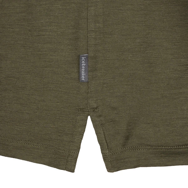 Icebreaker MEN TECH LITE II SS POLO Herren Polo-Shirt LODEN 6 Icebreaker MEN TECH LITE II SS POLO Herren Polo-Shirt LODEN – Bild 4