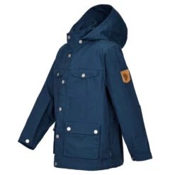 FJÄLLRÄVEN Fjällräven KIDS GREENLAND JACKET Kinder Übergangsjacke STORM -Mein Camping Geschaft 5637914834 c kids greenland jacket fjaellraeven 24