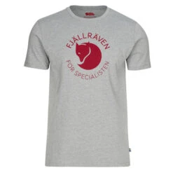 Fjällräven FJÄLLRÄVEN FOX T-SHIRT M Herren T-Shirt GREY MELANGE