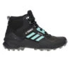 Adidas TERREX SWIFT R3 MID GTX W Damen Wanderstiefel CBLACK/MINTON/GREFIV