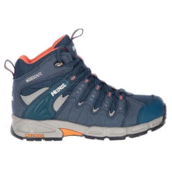 Meindl SNAP JUNIOR MID Kinder Wanderstiefel NAVY/ORANGE