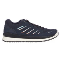 Lowa AXOS GTX LO WS Damen Wanderschuhe NAVY/EISBLAU