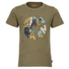 FJÄLLRÄVEN Fjällräven KIDS FOREST FINDINGS T-SHIRT Kinder T-Shirt LIGHT OLIVE