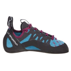 La Sportiva TARANTULACE WOMAN Damen Kletterschuhe TOPAZ/RED PLUM