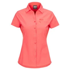 Jack Wolfskin PEAK SHIRT W Damen Outdoor Bluse DESERT ROSE