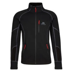 Mountain Equipment COULOIR JACKET Herren Fleecejacke BLACK/BLACK/RED
