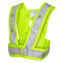 HeyReflect LED HIGH VISIBILITY VEST Kinder Weste GELB -Mein Camping Geschaft 5637930878 ajaydpa high visibility vest heyreflect 24