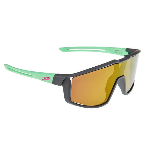 Julbo FURY S Kinder Sportbrille GRAU/MINZE 3 Julbo FURY S Kinder Sportbrille GRAU/MINZE