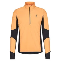 On TRAIL BREAKER Herren Fleecepullover ORANGE
