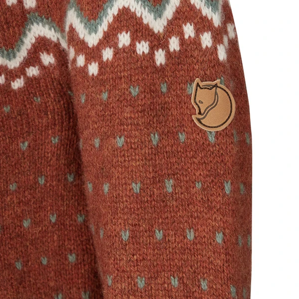 FJÄLLRÄVEN Fjällräven ÖVIK KNIT SWEATER W Damen Wollpullover AUTUMN LEAF-DESERT BROWN 6 FJÄLLRÄVEN Fjällräven ÖVIK KNIT SWEATER W Damen Wollpullover AUTUMN LEAF-DESERT BROWN – Bild 4