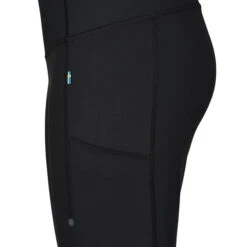 FJÄLLRÄVEN Fjällräven ABISKO VÄRM TREKKING TIGHTS W Damen Trekkingtights BLACK-IRON GREY -Mein Camping Geschaft 5637947805 d abisko vaerm trekking tights w fjaellraeven 24