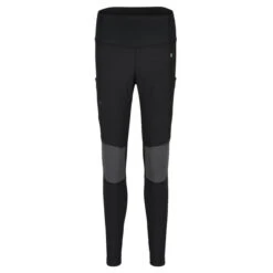 FJÄLLRÄVEN Fjällräven ABISKO VÄRM TREKKING TIGHTS W Damen Trekkingtights BLACK-IRON GREY