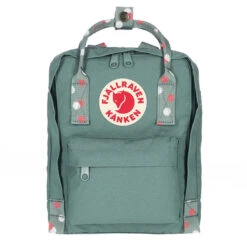 FJÄLLRÄVEN Fjällräven KÅNKEN MINI Tagesrucksack FROST GREEN-CONFETTI PATTERN