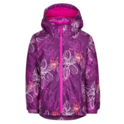 Kamik TALLIELEIL Kinder Winterjacke PLUM/FUSCHIA-PRUNE/FUSCHIA
