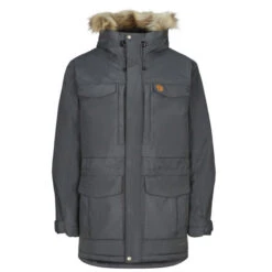 FJÄLLRÄVEN Fjällräven NUUK PARKA M Herren Winterjacke BASALT